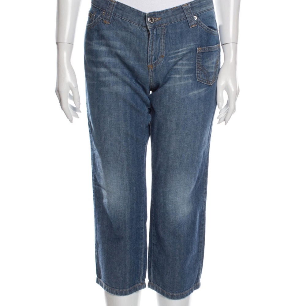 Dolce & Gabbana Mid-Rise Straight Leg Jeans Size 29